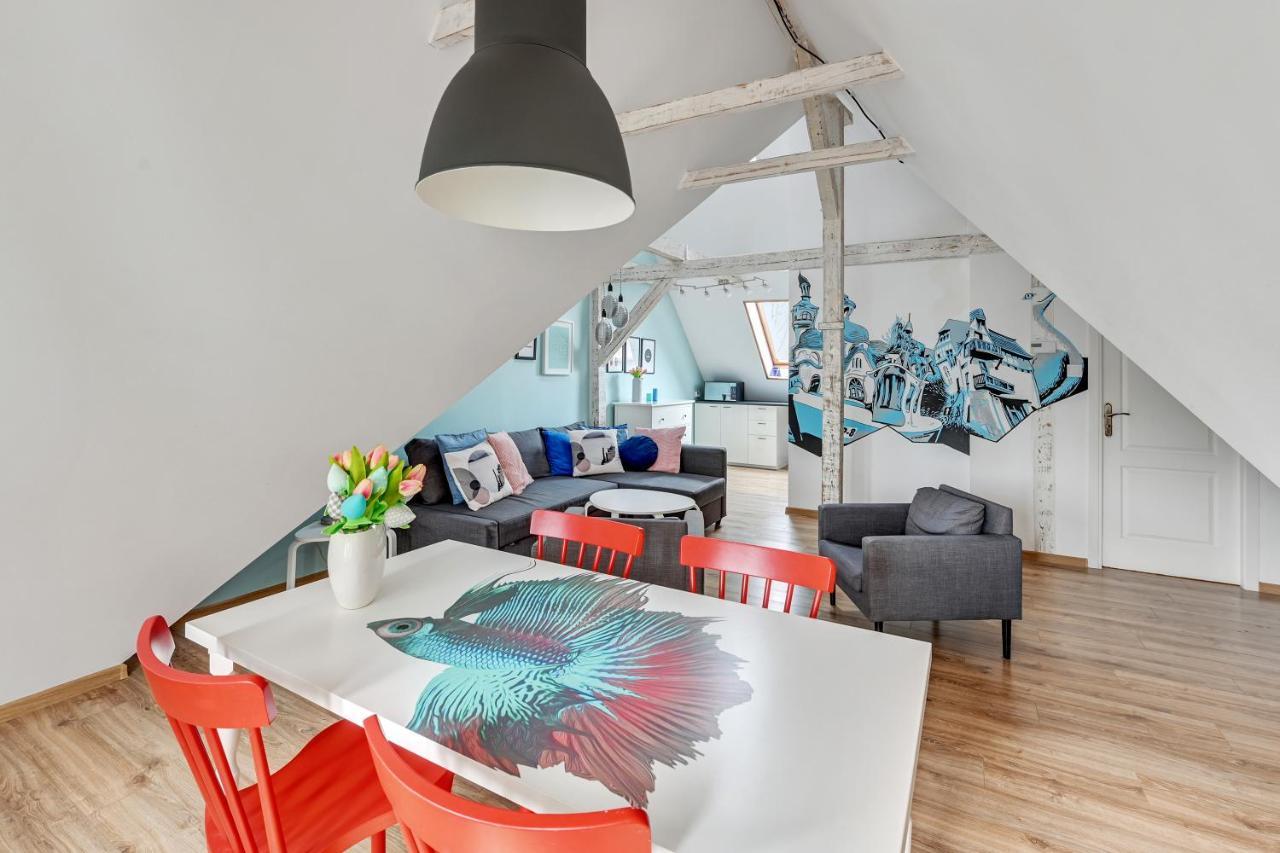 Grand Apartments - Happy Loft Apartment โซพอต ภายนอก รูปภาพ