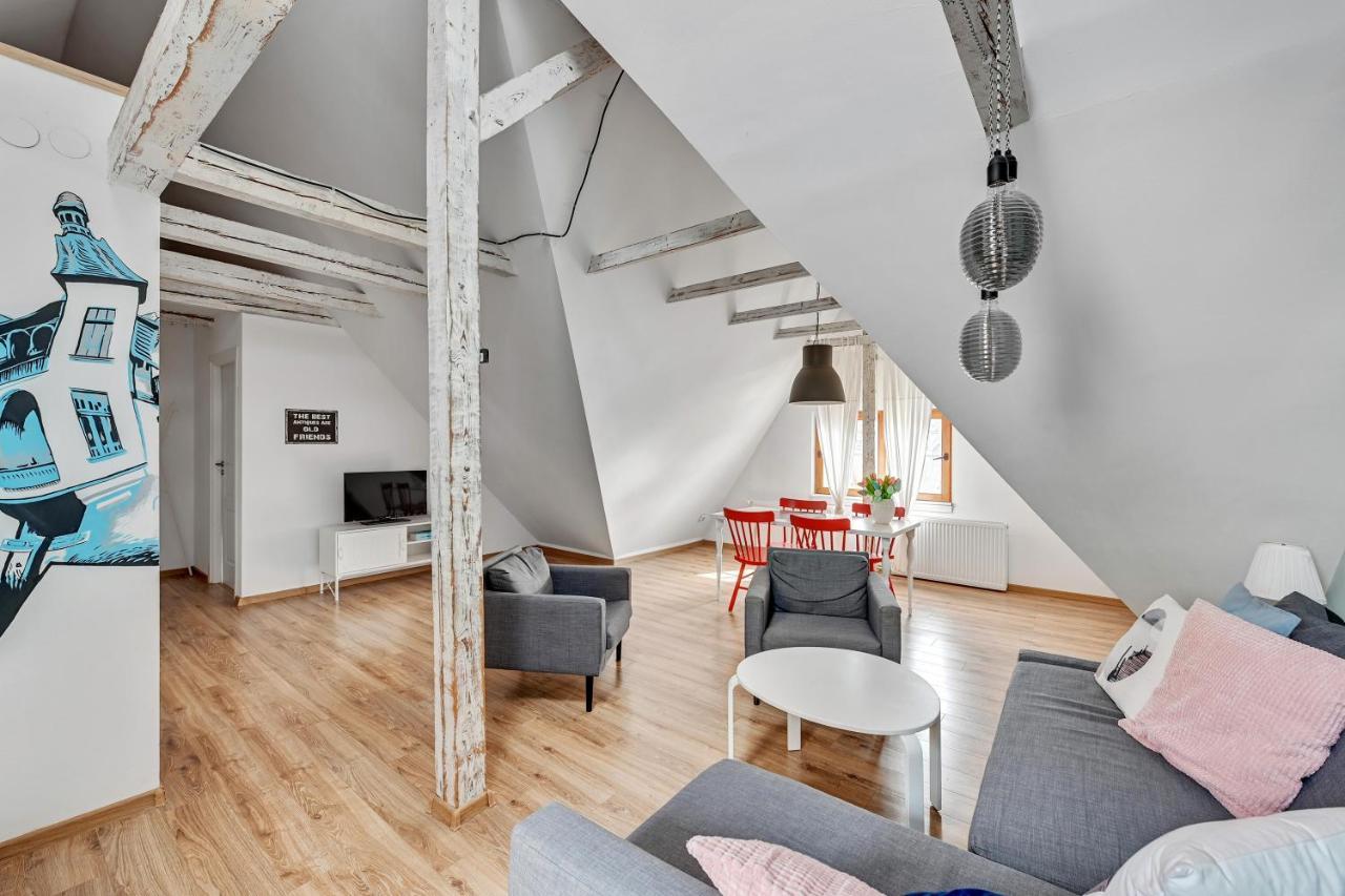 Grand Apartments - Happy Loft Apartment โซพอต ภายนอก รูปภาพ